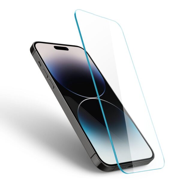 Spigen Glas.TR Slim - Szkło hartowane do iPhone 14 Pro - obrazek 2