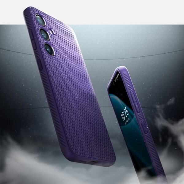 Spigen Liquid Air - Etui do Samsung Galaxy S24 (Deep Purple) - obrazek 12