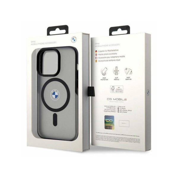 BMW Signature MagSafe - Etui iPhone 14 Pro Max (czarny) - obrazek 8