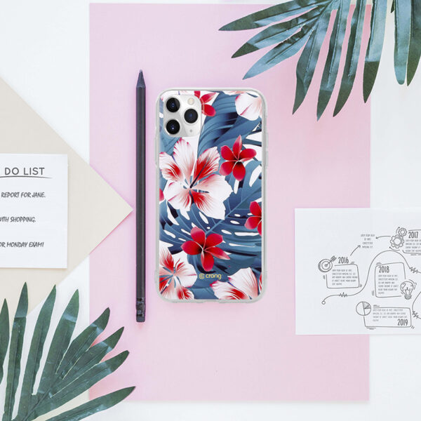 Crong Flower Case - Etui iPhone 11 Pro (wzór 03) - obrazek 7