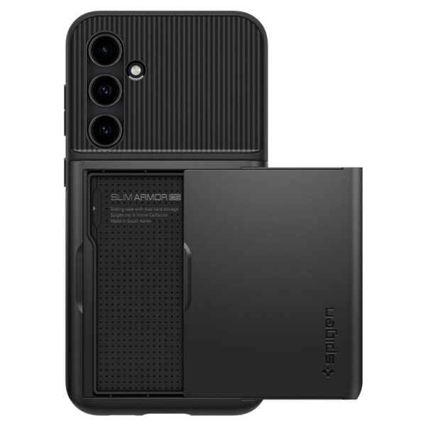 Spigen Slim Armor CS - Etui do Samsung Galaxy S23 FE (Czarny) - obrazek 4