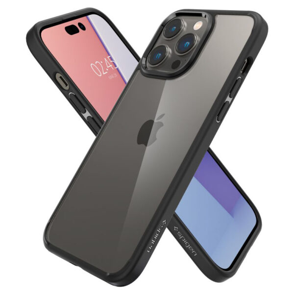 Spigen Ultra Hybrid -  Etui do iPhone 14 Pro (Czarny) - obrazek 10