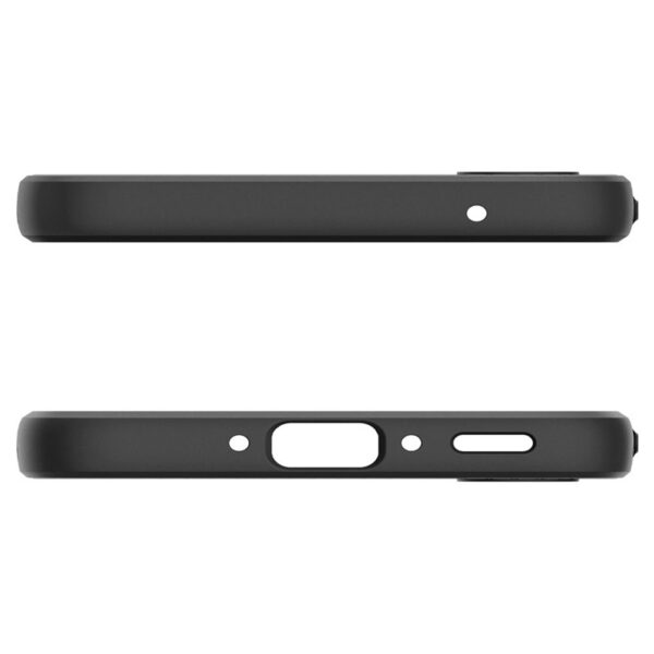 Spigen Liquid Air - Etui do Samsung Galaxy A35 5G (Matte Black) - obrazek 5