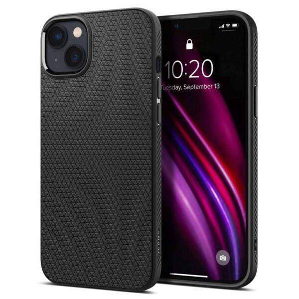 Spigen Liquid Air - Etui do iPhone 14 (Czarny) - obrazek 7