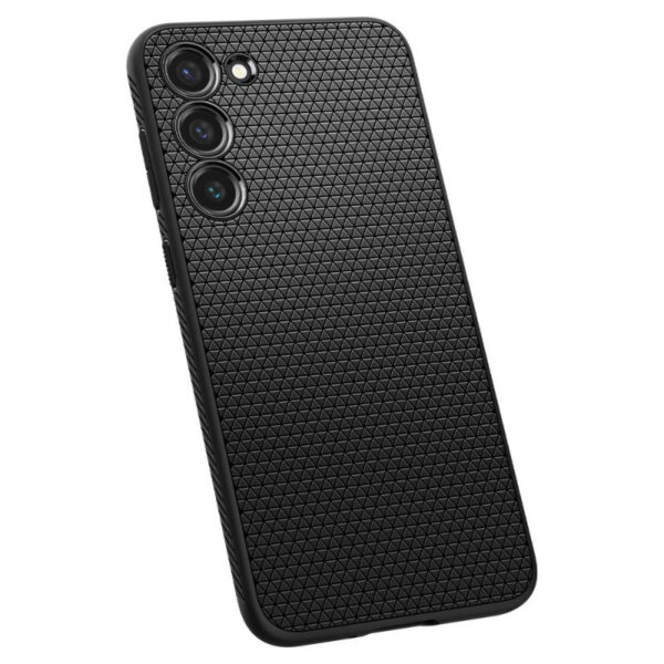 Spigen Liquid Air - Etui do Samsung Galaxy S23 (Matte Black) - obrazek 8