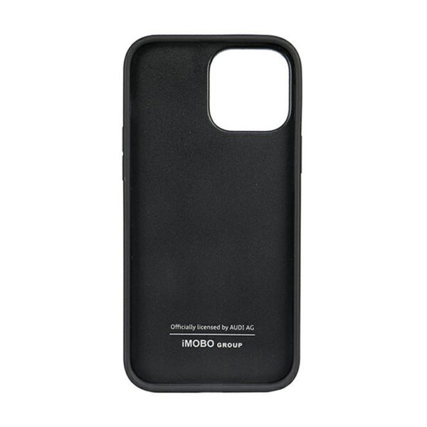 Audi Synthetic Leather - Etui iPhone 13 Pro Max (Czarny) - obrazek 4