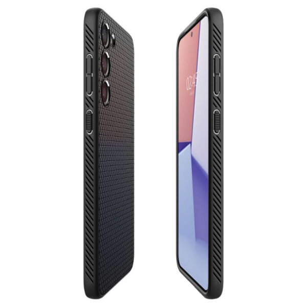 Spigen Liquid Air - Etui do Samsung Galaxy S23 (Matte Black) - obrazek 9