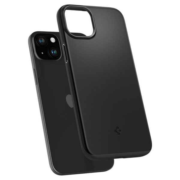 Spigen Thin Fit - Etui do iPhone 15 (Czarny) - obrazek 8