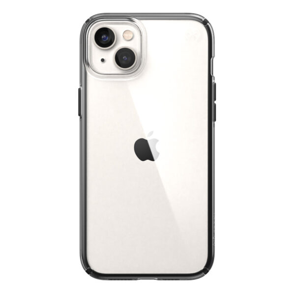 Speck Presidio Perfect-Clear with Impact Geometry - Etui iPhone 15 Plus / 14 Plus z powłoką MICROBAN (Clear / Black) - obrazek 11