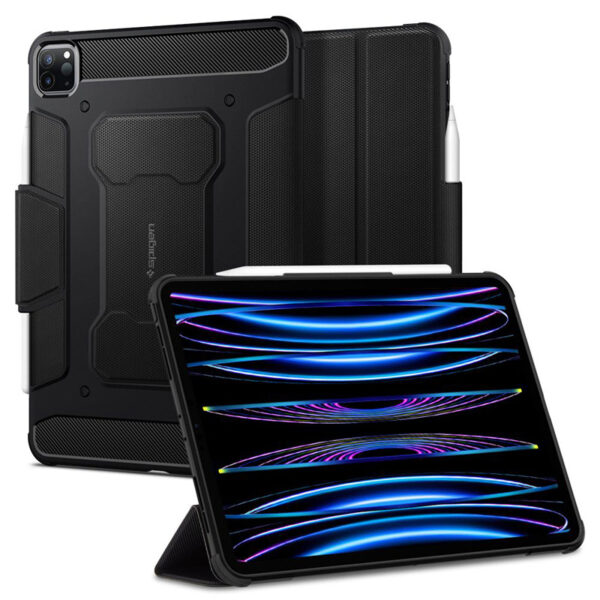 Spigen Rugged Armor Pro - Etui do iPad Pro 11” (2022-2020) (Czarny)