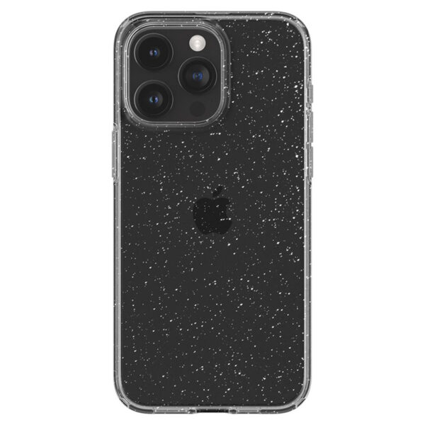 Spigen Liquid Crystal Glitter - Etui do iPhone 15 Pro (Przezroczysty) - obrazek 2