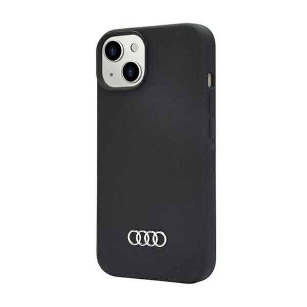 Audi Silicone Case - Etui iPhone 14 (Czarny) - obrazek 3