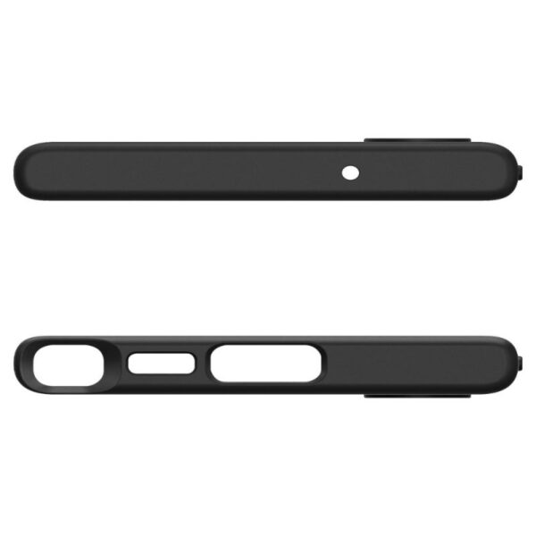 Spigen Liquid Air - Etui do Samsung Galaxy S23 Ultra (Matte Black) - obrazek 5