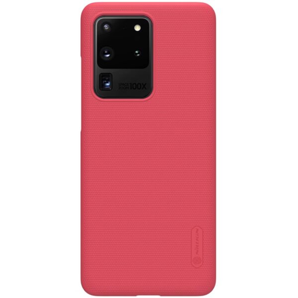 Nillkin Super Frosted Shield - Etui Samsung Galaxy S20 Ultra (Bright Red) - obrazek 3