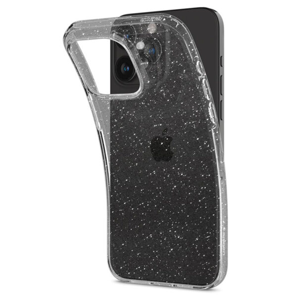 Spigen Liquid Crystal Glitter - Etui do iPhone 15 Pro (Przezroczysty) - obrazek 6