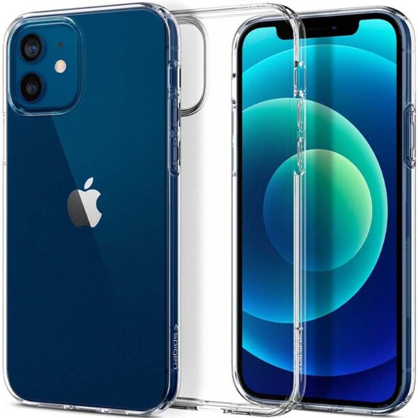 Spigen Liquid Crystal - Etui do iPhone 12 / iPhone 12 Pro (Przezroczysty) - obrazek 2