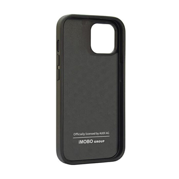 Audi Carbon Fiber Stripe - Etui iPhone 14 (Czarny) - obrazek 4