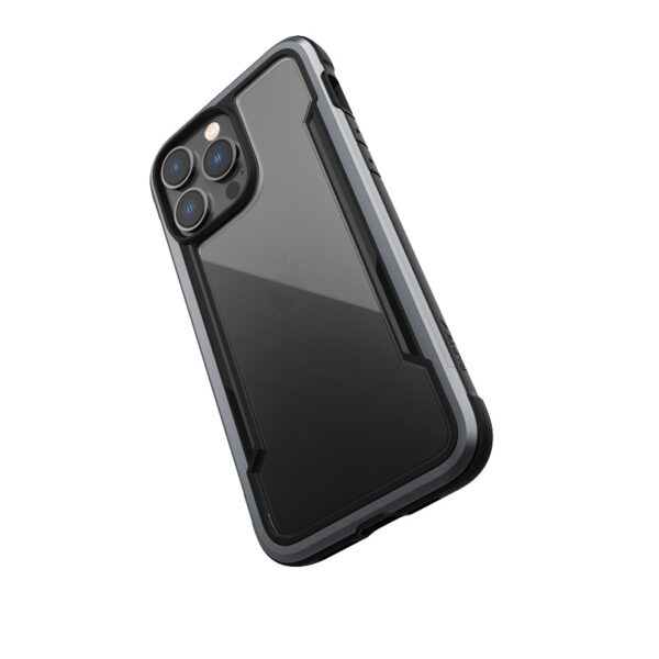 X-Doria Raptic Shield - Etui aluminiowe iPhone 14 Pro Max (Drop-Tested 3m) (Black) - obrazek 4