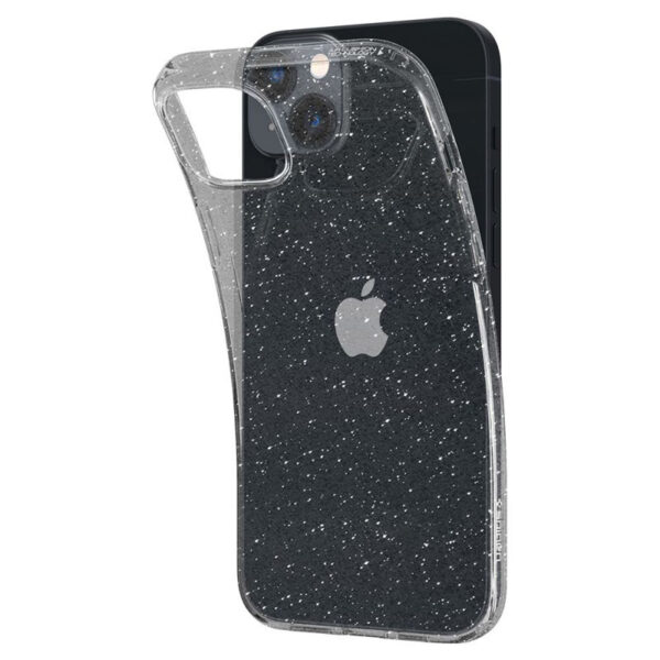 Spigen Liquid Crystal Glitter - Etui do iPhone 15 Plus / iPhone 14 Plus (Przezroczysty) - obrazek 5