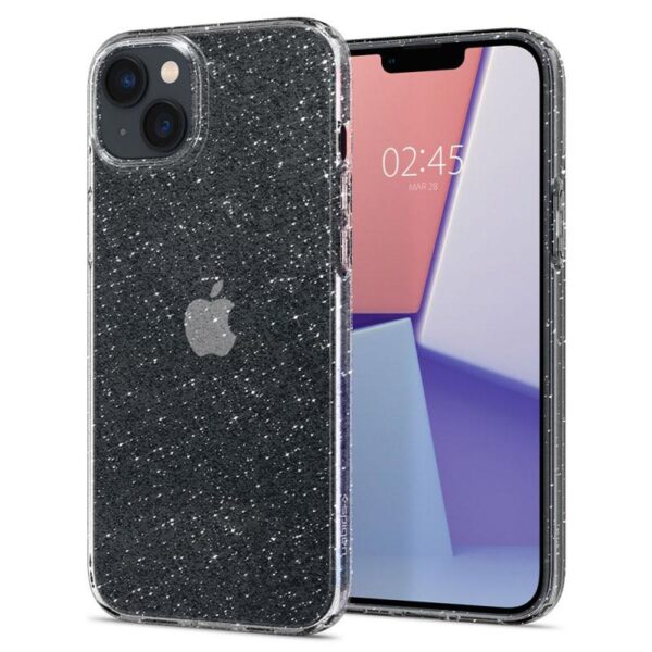 Spigen Liquid Crystal Glitter - Etui do iPhone 15 Plus / iPhone 14 Plus (Przezroczysty) - obrazek 7