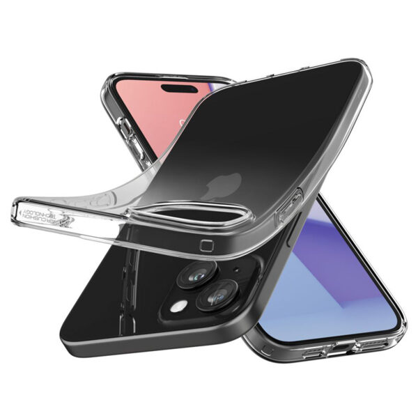 Spigen Liquid Crystal - Etui do iPhone 15 (Przezroczysty) - obrazek 7