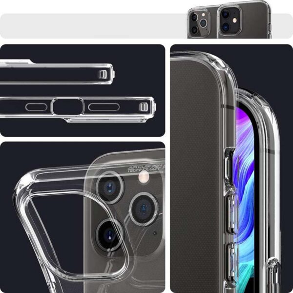 Spigen Liquid Crystal - Etui do iPhone 12 / iPhone 12 Pro (Przezroczysty) - obrazek 11