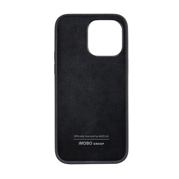 Audi Synthetic Leather - Etui iPhone 14 Pro Max (Czarny) - obrazek 4