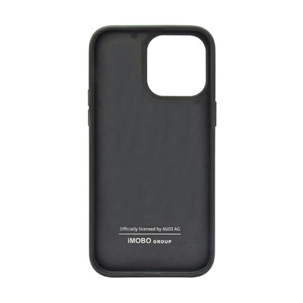 Audi Carbon Fiber Stripe - Etui iPhone 14 Pro (Czarny) - obrazek 5