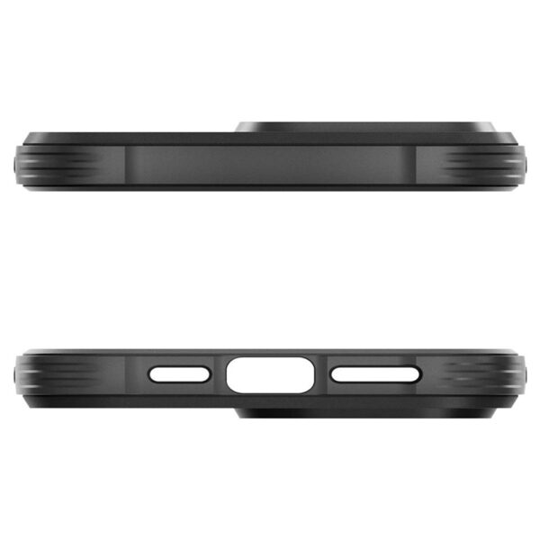 Spigen Rugged Armor Mag MagSafe - Etui do iPhone 15 Pro (Matte Black) - obrazek 7