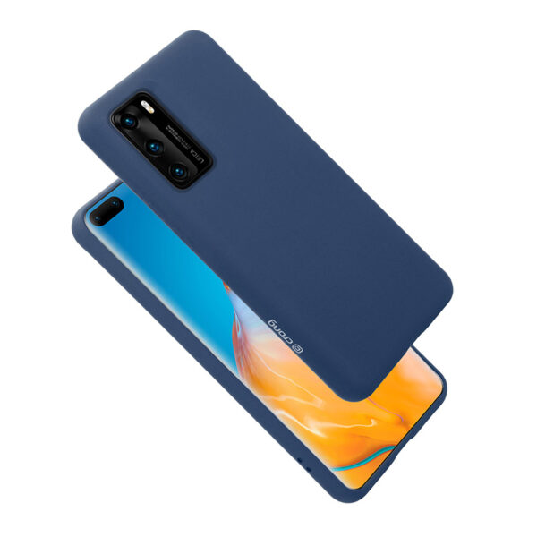 Crong Color Cover - Etui Huawei P40 (niebieski) - obrazek 6