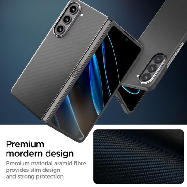 Spigen Airskin Pro - Etui do Samsung Galaxy Z Fold 5 (Czarny) - obrazek 7