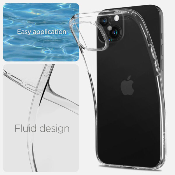 Spigen Liquid Crystal - Etui do iPhone 15 (Przezroczysty) - obrazek 10