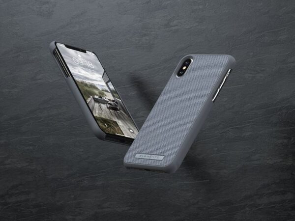 Nordic Elements Original Idun - Materiałowe etui iPhone Xs Max (Mid Grey) - obrazek 12