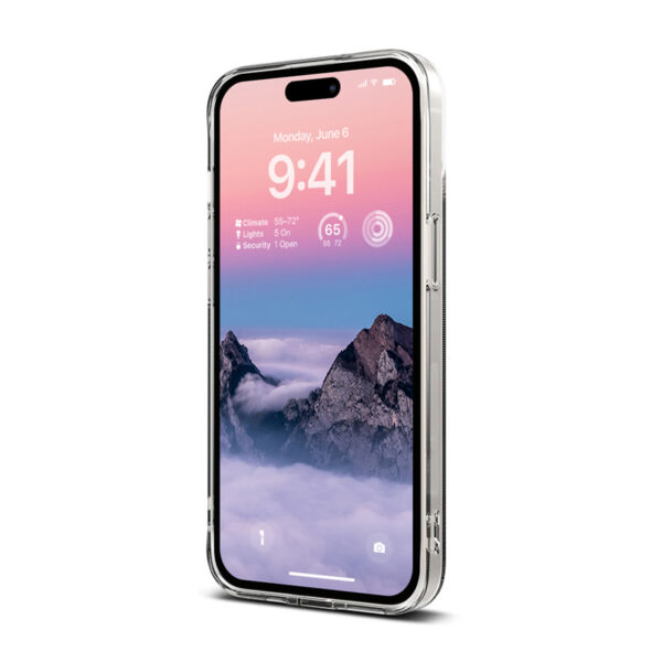 Crong Crystal Slim Cover - Etui iPhone 14 Plus (przezroczysty) - obrazek 3