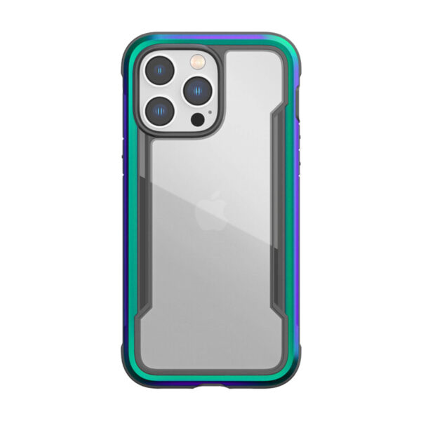 X-Doria Raptic Shield - Etui aluminiowe iPhone 14 Pro Max (Drop-Tested 3m) (Iridescent) - obrazek 8