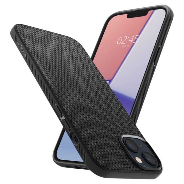 Spigen Liquid Air - Etui do iPhone 15 Plus / iPhone 14 Plus (Czarny) - obrazek 14