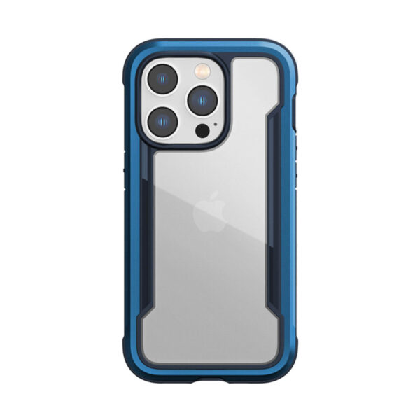 X-Doria Raptic Shield - Etui aluminiowe iPhone 14 Pro (Drop-Tested 3m) (Marine Blue) - obrazek 8