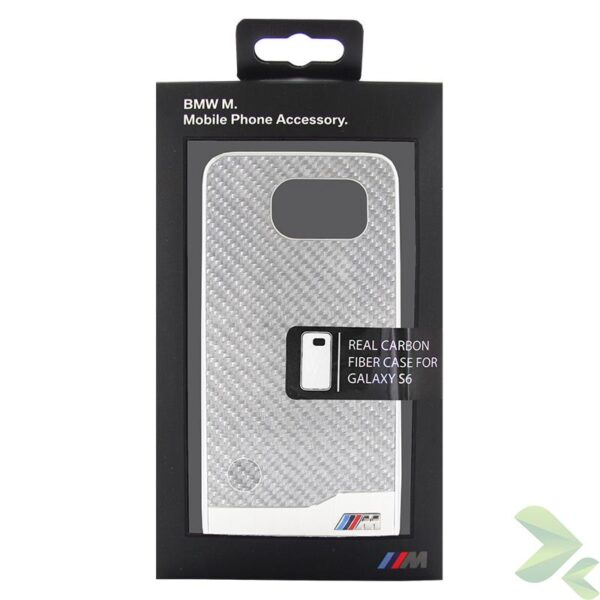 BMW M Edition Carbon & Aluminium Hard Case - Etui Samsung Galaxy S6 (srebrny) - obrazek 6