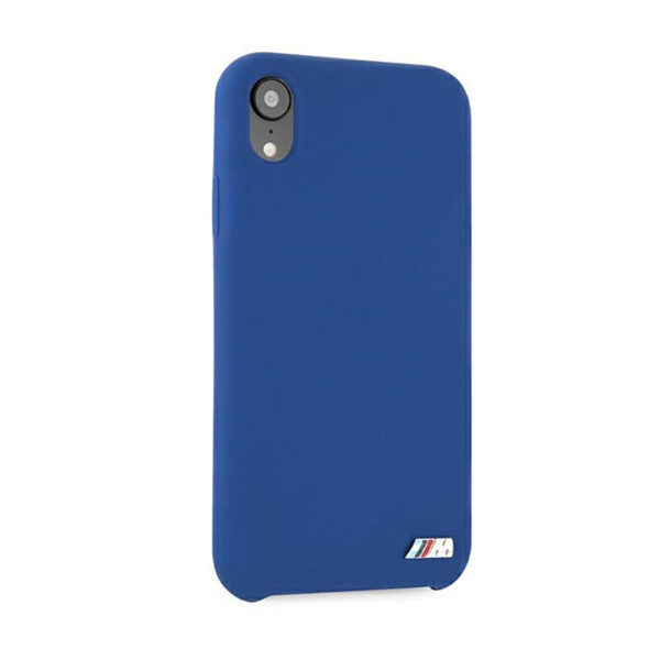 BMW Silicone M Collection - Etui iPhone Xr (niebieski) - obrazek 5