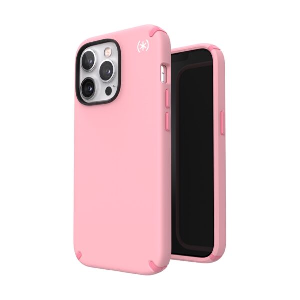 Speck Presidio2 Pro - Etui iPhone 13 Pro z powłoką MICROBAN (Rosy Pink/Vintage Rose) - obrazek 8