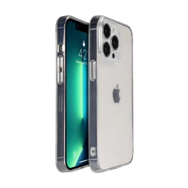 Crong Crystal Slim Cover - Etui iPhone 13 Pro (przezroczysty) - obrazek 3