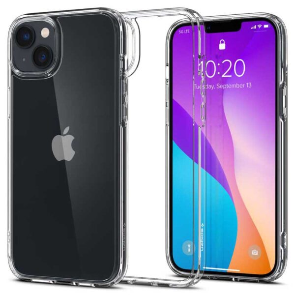 Spigen Ultra Hybrid -  Etui do iPhone 15 Plus / iPhone 14 Plus (Przezroczysty) - obrazek 4