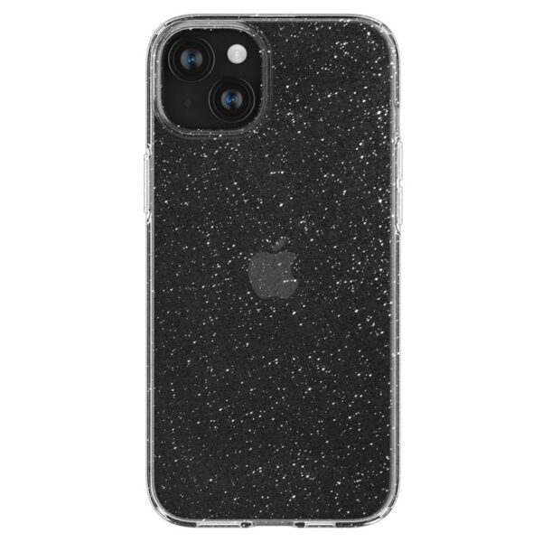 Spigen Liquid Crystal Glitter - Etui do iPhone 15 (Przezroczysty) - obrazek 2