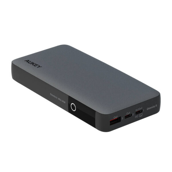 Powerbank Aukey PB-Y43, 20000mAh, 65W PD (czarny) - obrazek 3