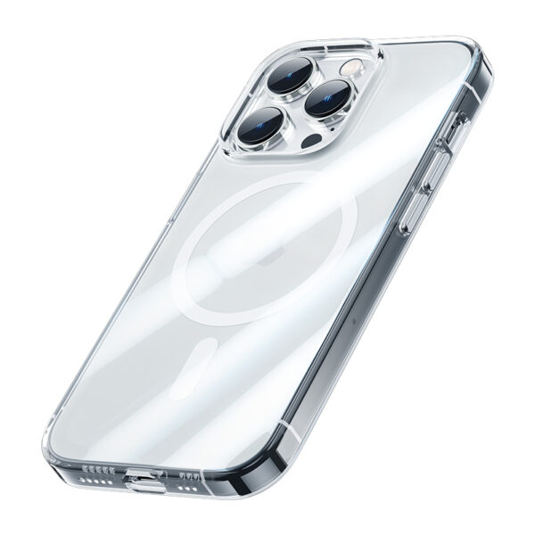 Benks Etui Magnetic Crystal do Iphone 15 przezroczysty - obrazek 2