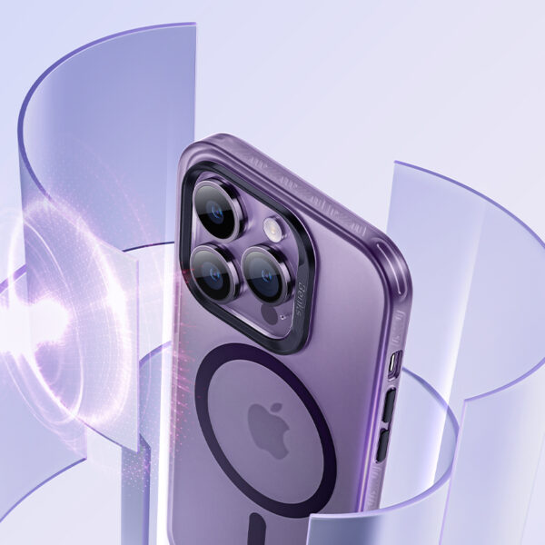 Benks Etui Magnetic Lucid Armor do Iphone 15 Plus biały - obrazek 7