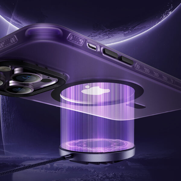 Benks Etui Magnetic Lucid Armor do Iphone 15 Pro Max biały - obrazek 10