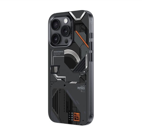 Benks Etui Magnetic Mecha Series do Iphone 15 Pro Max czarny - obrazek 2