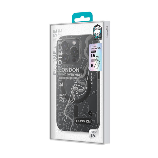 Benks Etui Magnetic City London do Iphone 16 - obrazek 5