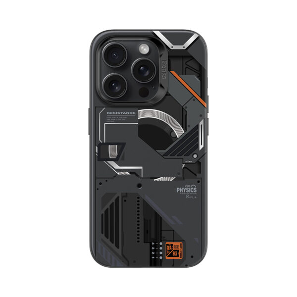 Benks Etui Magnetic Mecha Series do Iphone 16 Pro Max czarny - obrazek 3